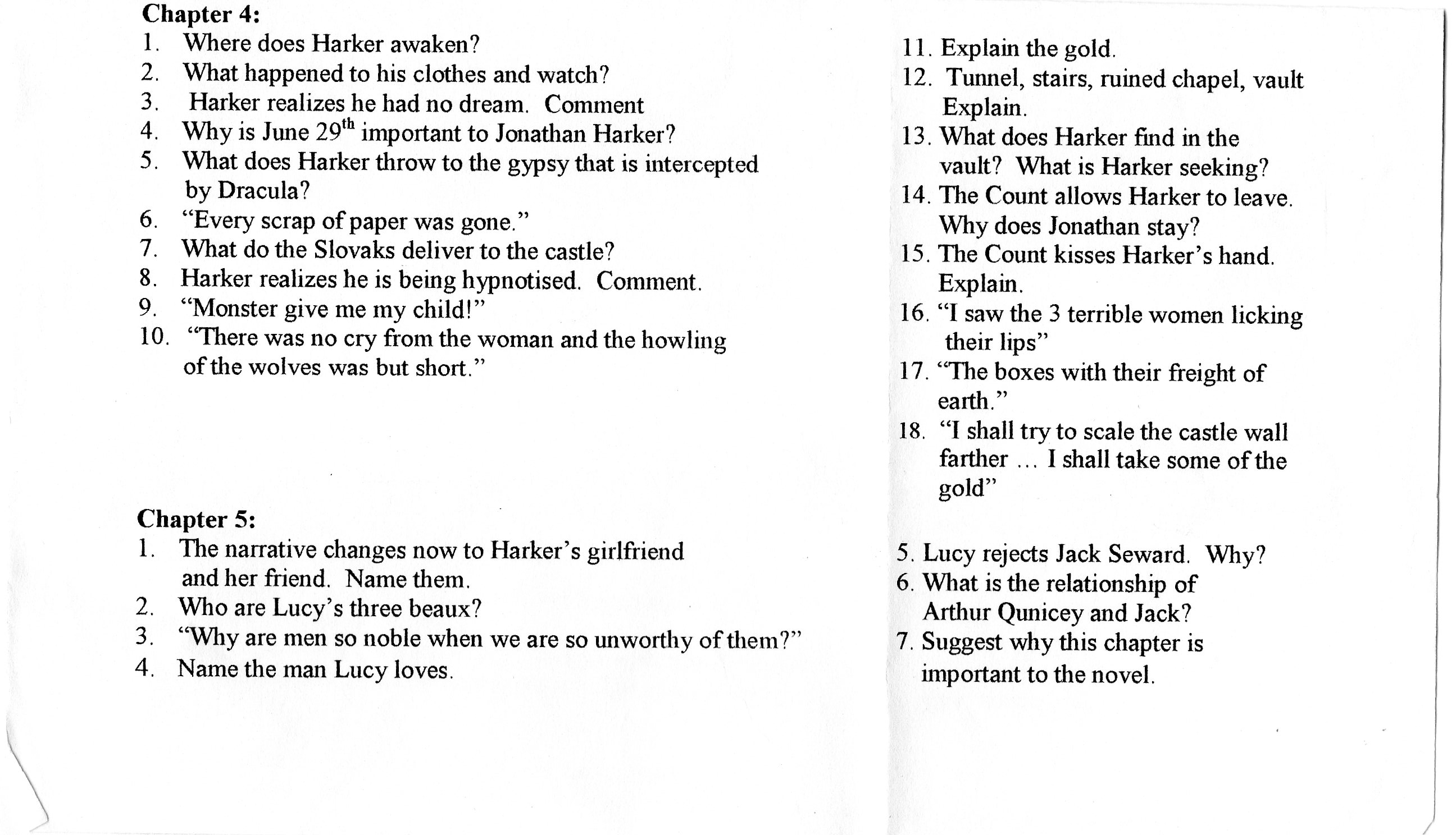 English 10: Mrs. Beck